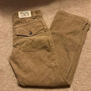 Tommy Hilfiger size 12 boys corduroy khaki jeans